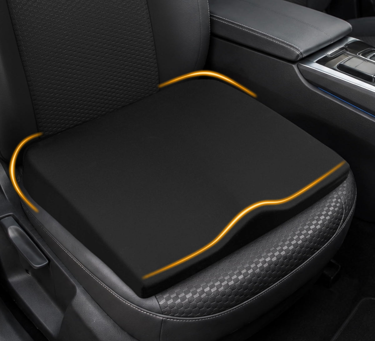 Car Seat Cushion: Memory Foam Driver Seat Cushion for Long Driving